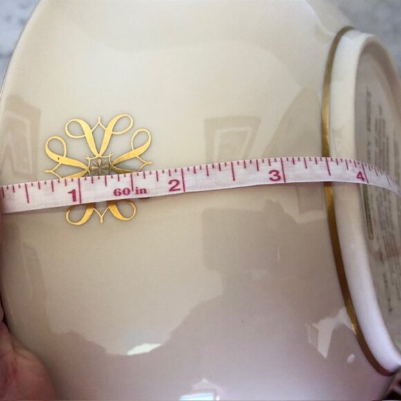 LENOX AVON Very Best President's Club Bowl Hand Decorated 24 kt Gold Fin… - Picture 15 of 15